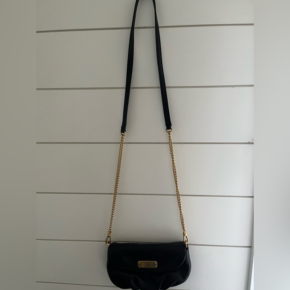 Marc by Marc Jacobs Black Leather Shoulder Purse